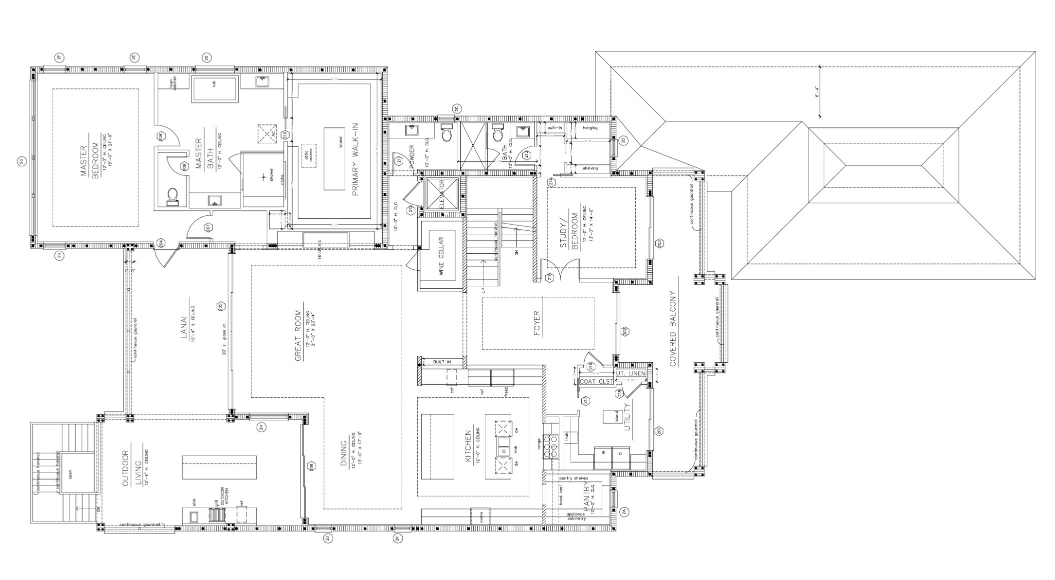 Main Living Level Floorplan